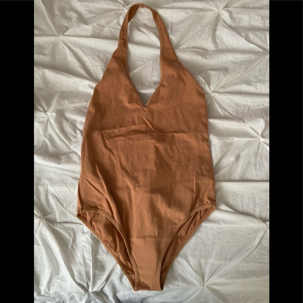American Apparel mauve bodysuit